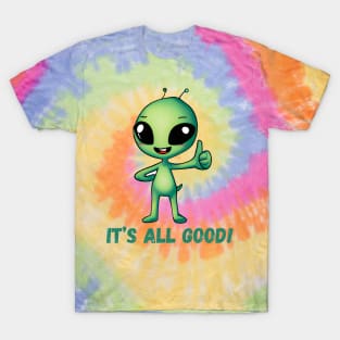 Alien Flashing a Thumbs Up T-Shirt